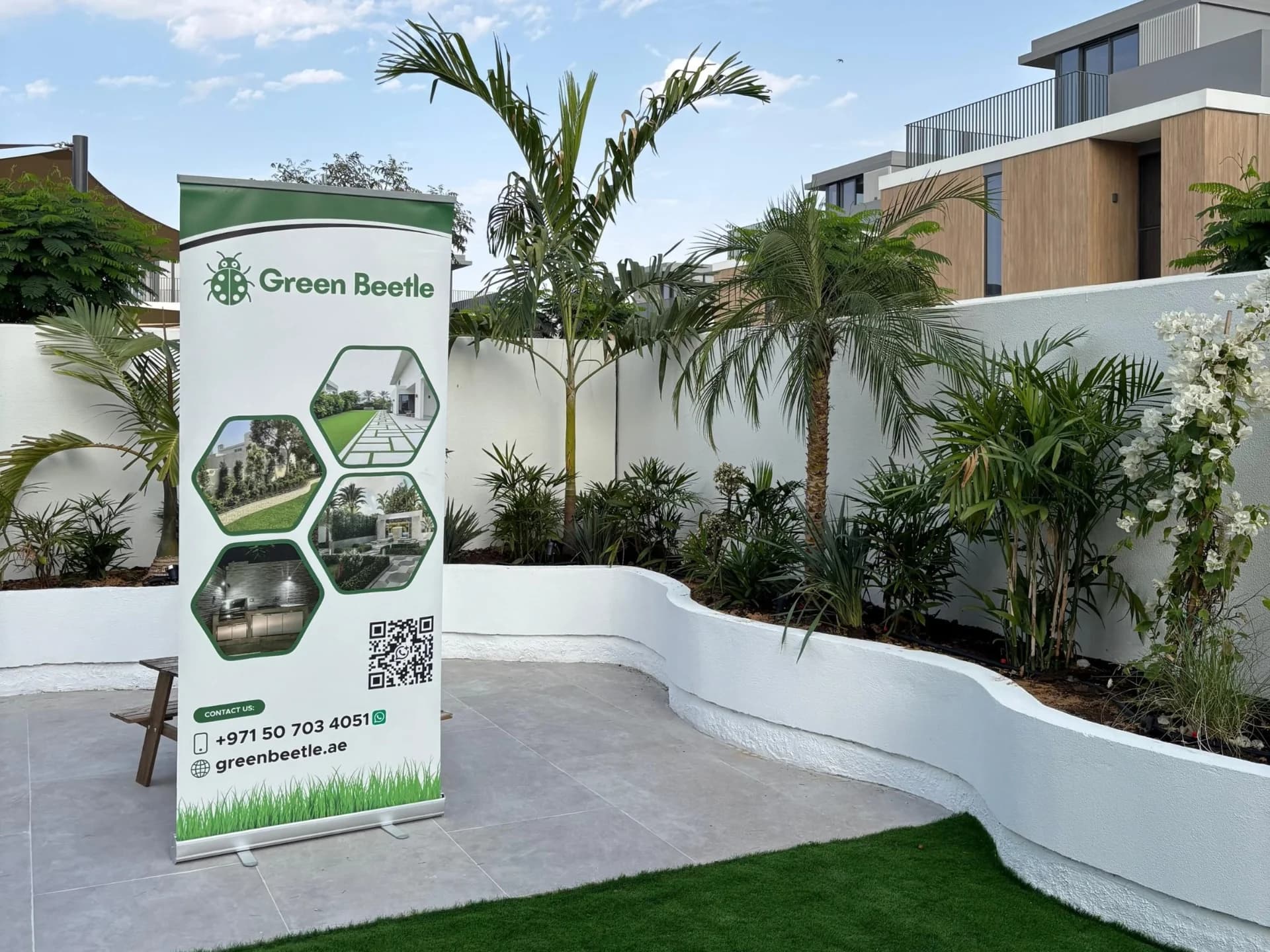 Green Beetle landscaping project 8