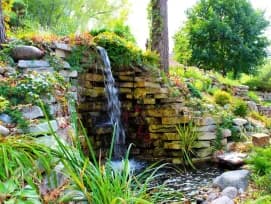 Waterfall Installation Dubai — Custom Garden Features